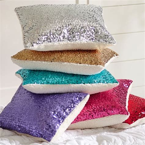 Sparkle Sequin Pillow Cover Pbteen