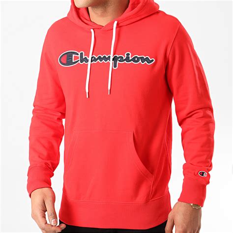 74 items on sale from $15. Champion - Sweat Capuche 214183 Rouge ...