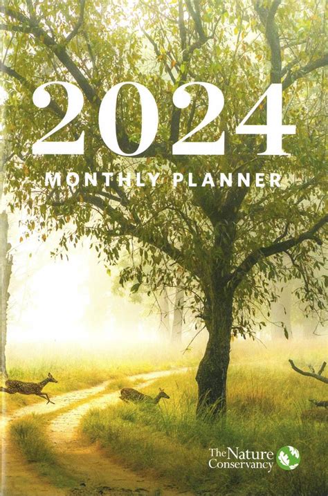 2024 Monthly Planner The Nature Conservancy