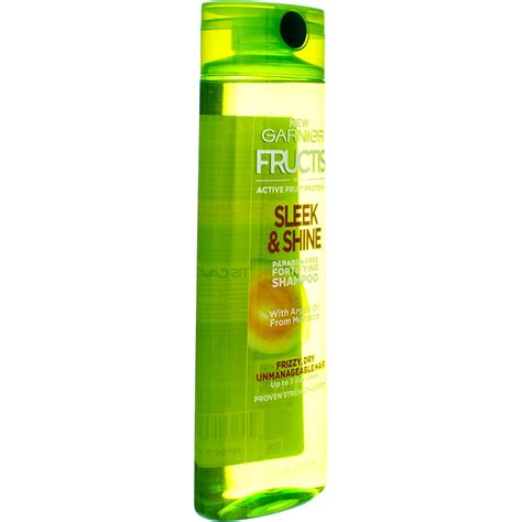 Garnier Fructis Sleek And Shine Shampoo Frizzy Dry Unmanageable Hair