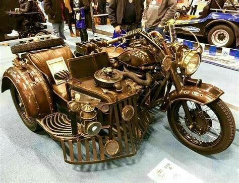 Pin By Isabelle Mora On Steampunk Steampunk Motorcycle Steampunk