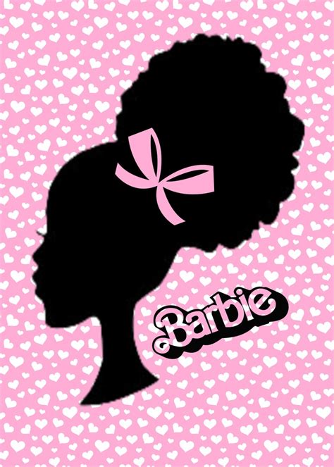 Afro Barbie Birthday Poster Barbie Room Decor Barbie Games Etsy