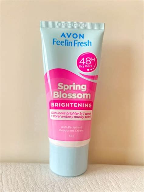 Avon Feelin Fresh Quelch Spring Blossom Anti Perspirant Deodorant Cream