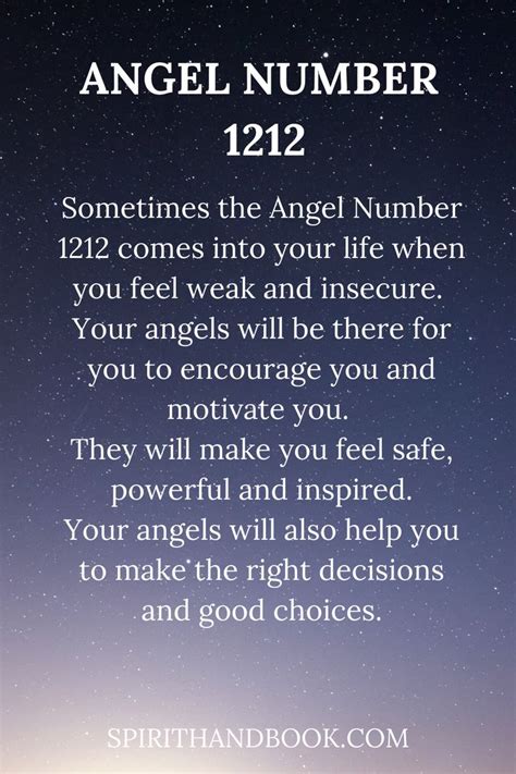 The Meaning Of 1212 Angel Number