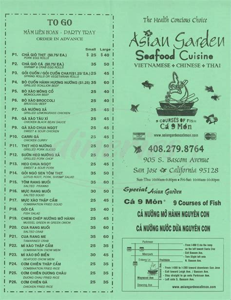 Always choose asia garden restaurant for fresh handmade chinese cuisine. Asian Garden Restaurant Menu - San Jose - Dineries
