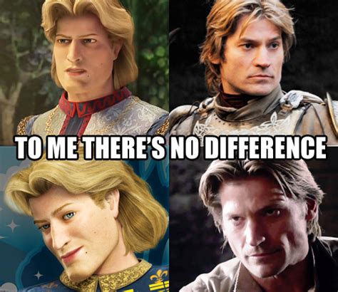Parecidos Razonables Principe Encantador And Jaime Lannister