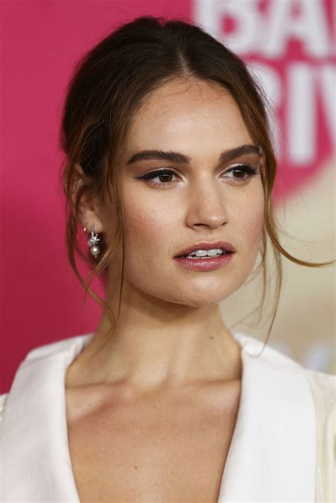 Baby (ansel elgort) and debora (lily james) bond over their mutual love of music. Lily James - Lily James Photos - Baby Driver Australian ...