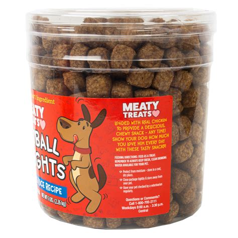 Meaty Treats Meatball Delights Chicken Flavored Meatballs Sunshine