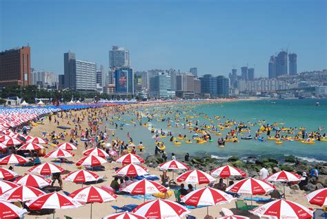 Haeundae Beach Beach In Busan Thousand Wonders