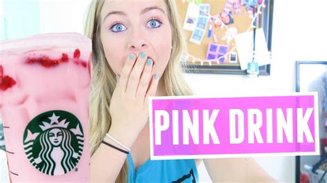 Trying The Pink Drink Youtube