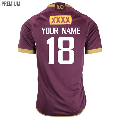 Nicknamed the maroons, after the colour of their jersey. Buy 2018 Queensland Maroons Jersey - Mens - Your Jersey