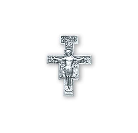 San Damiano Crucifix Lapel Pin The Catholic Shop