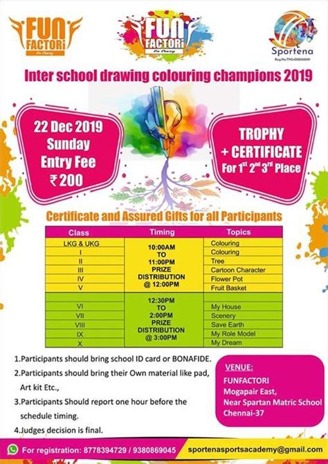 Drawing Competition Topics For Lkg Students Download Free Mock Up