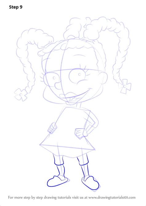 Learn How To Draw Susie Carmichael From Rugrats Rugrats Step By Step