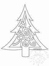 Christmas Tree Template Printable Xmas Coloring Drawing Clipart Clip Prize Door Getdrawings Library Coloringpage Eu sketch template