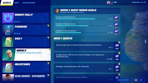 Fortnite Chapter 3 Season 4 How To Complete Week 1 Quests