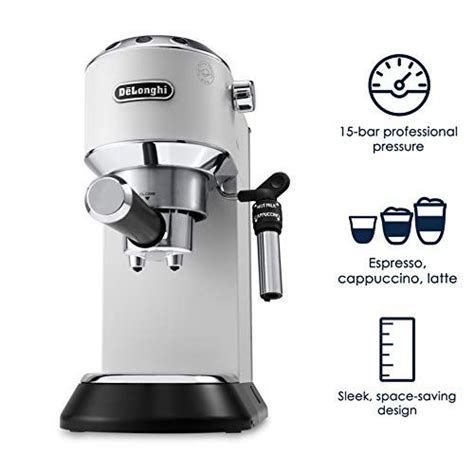 4.1 out of 5 stars from 256 genuine reviews on australia's largest opinion site productreview.com.au. DeLonghi America Dedica Deluxe espresso, White | Espresso ...