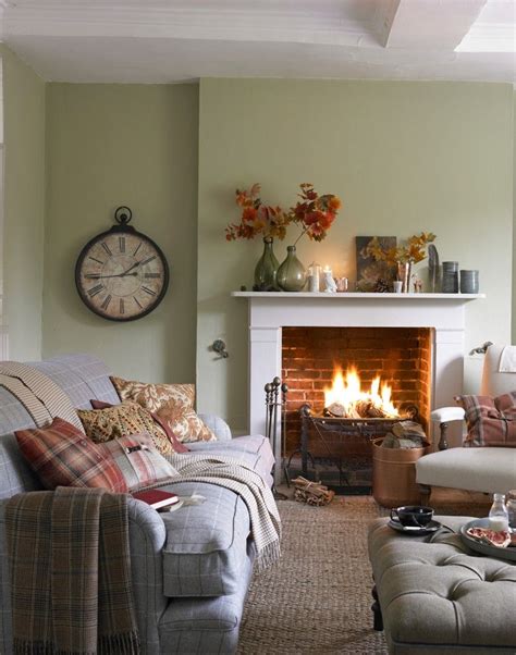 Best living room color schemes ideas that make sure inspire you to increase your room beauty and get that fixer upper style #livingroomcolorschemeideas #livingroomcolorschemes. Compact country living room with open fire | Country style living room, Cosy living room, Hygge ...