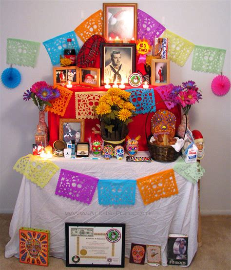 Dia De Los Muertos Altar How To Build An Altar For The Day Of The Dead