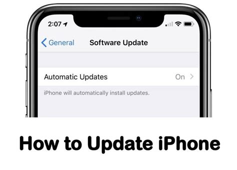How To Update Iphone A Complete Guide With Screenshots Techowns