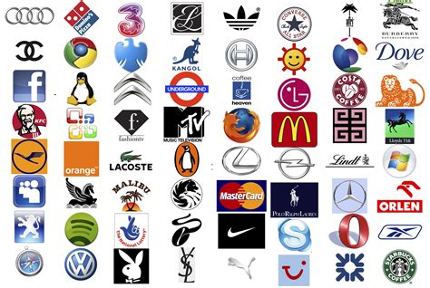 Tous les logos Les marques célèbres et les logos d entreprise dans le