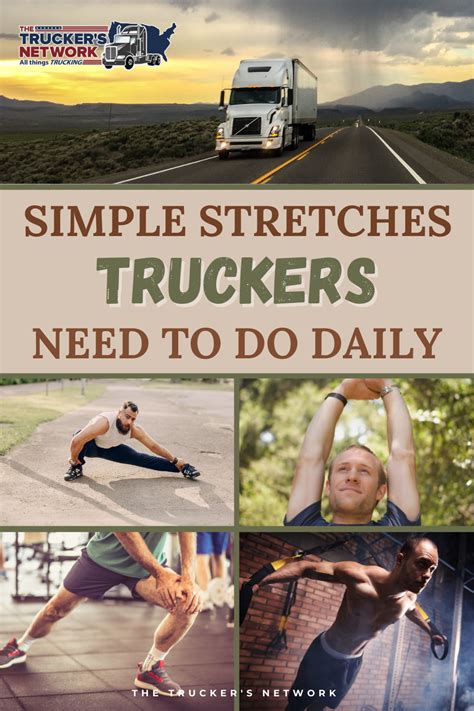 Simple Stretches Truck Drivers Need To Do Daily Truck Driver