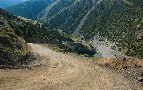 Steep Road In Mountains Stock Photo Image Of Loop Road 65817476