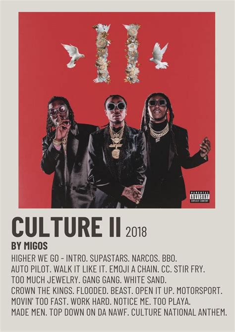 Culture 2 Album Cover Art Baserevs