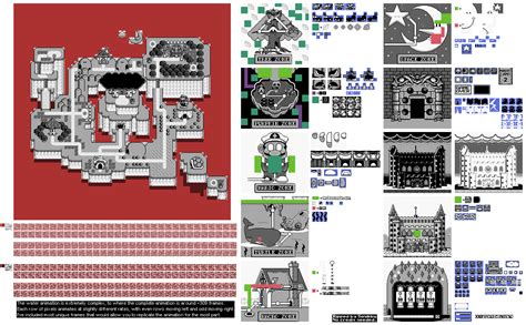 The Spriters Resource Full Sheet View Super Mario Land 2 6 Golden