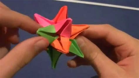 Origami Spike Ball Youtube
