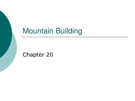 Ppt Mountain Building Powerpoint Presentation Free Download Id9434159