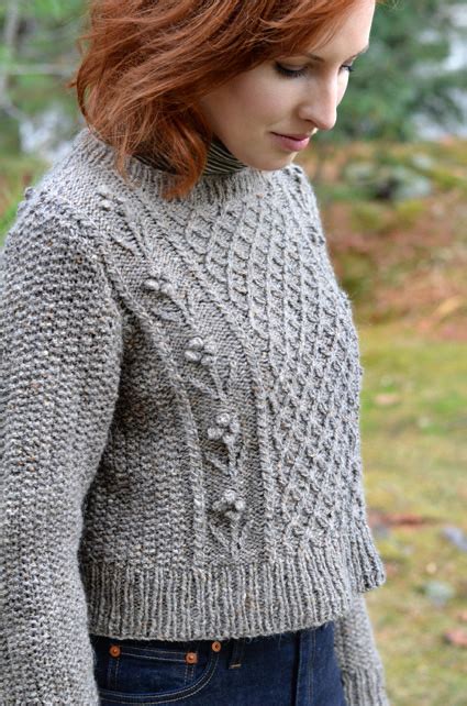 Sweater knitting patterns cardigan pattern knit patterns summer knitting free knitting knit fashion fashion wear crochet clothes pulls. Helga Sweater Free Aran Knitting Pattern - Knitting Bee