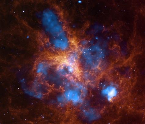 From Nasachandra Tarantula Nebula 30 Doradus And The Growing