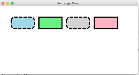 Programming For Beginners JavaFX Working With Rectangle Shape