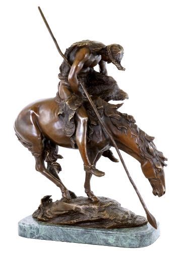 End Of The Trail Bronze Figurine James Earle Fraser Statues For