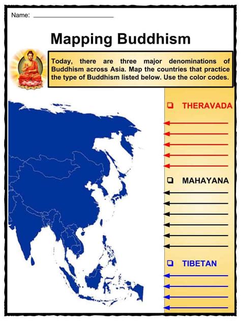 Buddhism Facts Worksheets Religion History And Origin For Kids