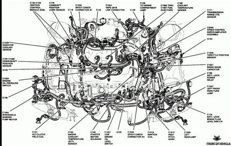 1996 Ford Taurus Engine Diagram