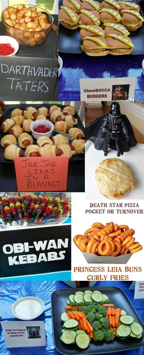 Star Wars Birthday Party Food Ideas Karas Party Ideas Star Wars