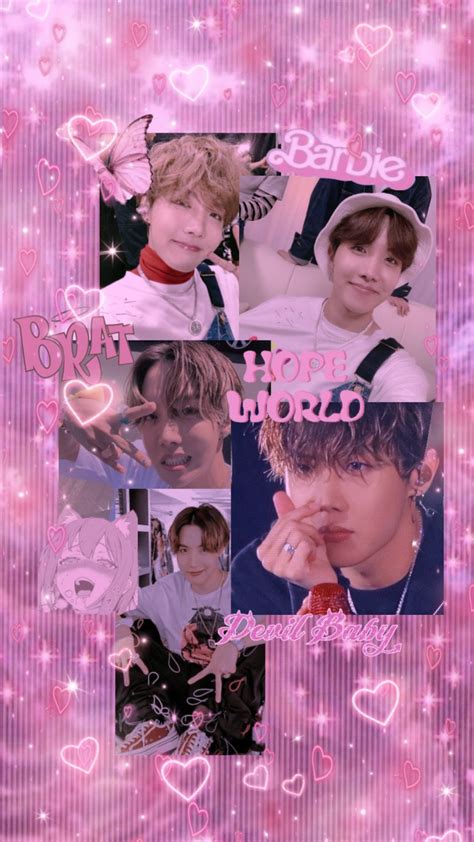 Jhope Aesthetic Wallpaper Purple