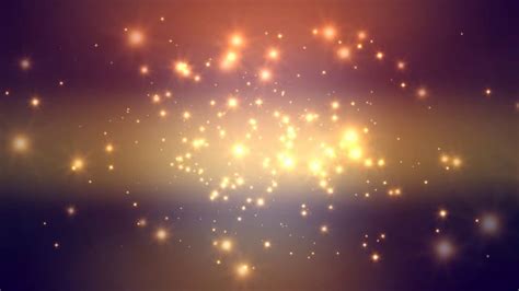 Amazing Twinkling Golden Stars In Space 1 Hour Relaxing Screensaver