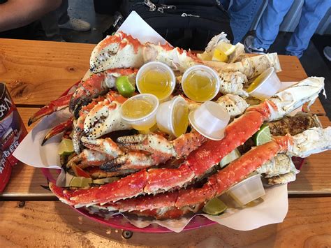 I Ate A Huge Pile Of Alaskan King Crab Legs Food