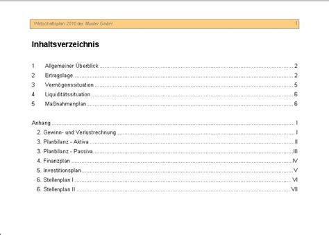 10 vorlagen & muster | excel. Wirtschaftsplan - Vorlage