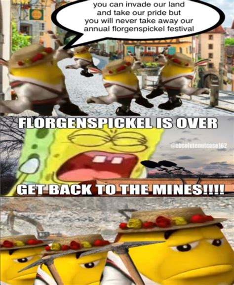 Spongebob Ends The Florgenspickel Festival Absolutenutcase162s