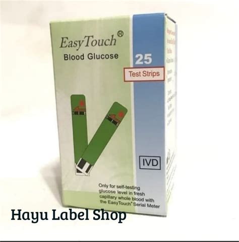 Jual Strip Test Easy Touch Blood Glucose Strip Gula Darah Di Lapak Hayu Label Shop Bukalapak