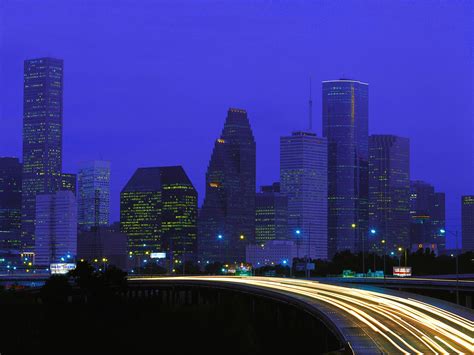 50 Houston Skyline Desktop Wallpaper On Wallpapersafari