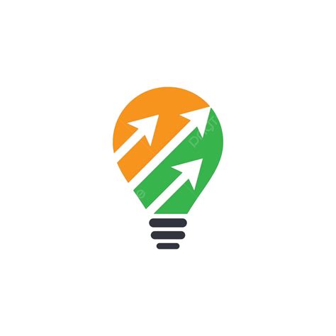 Lightbulb Vector Icon Illustration Design Bright Idea Solution Vector