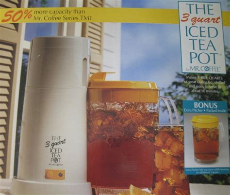 You are the owner of the iced tea pot tm by mr. New 3 Quart Iced Tea Maker Brewer Machine with Two ...