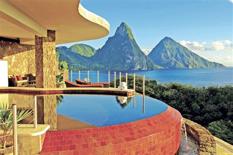 Home vacation packages caribbean saint lucia saint lucia: Haute Winter Destination: Jade Mountain Resort, St. Lucia ...