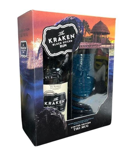 Buy Kraken Black Spiced Rum W Limited Edition Tiki Mug T Set Online