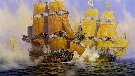 🥇 Sail Ship Sea Battle Sailing Ships Archigraph 1 Wallpaper 126832